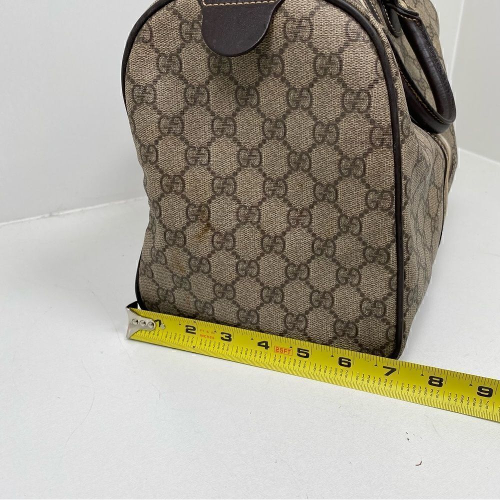 Gucci Web Joy Boston Bag GG Coated Canvas Medium - Picture 6 of 16